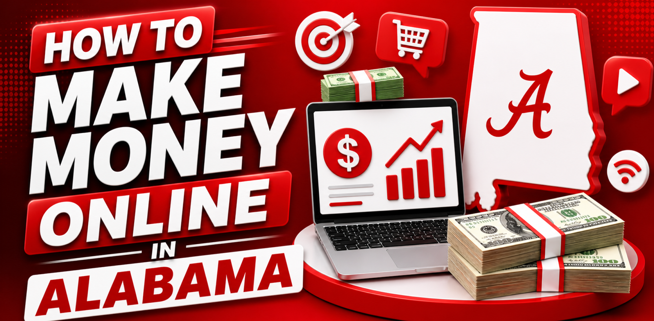 how to make money online in alabama