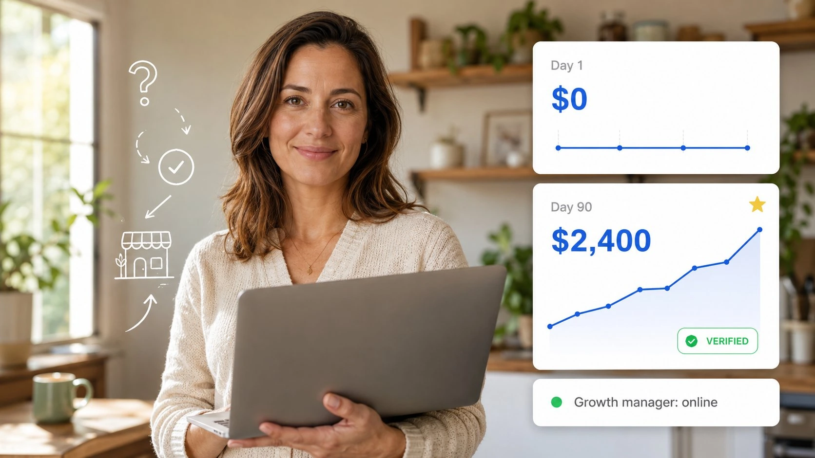 learn online business by owning store