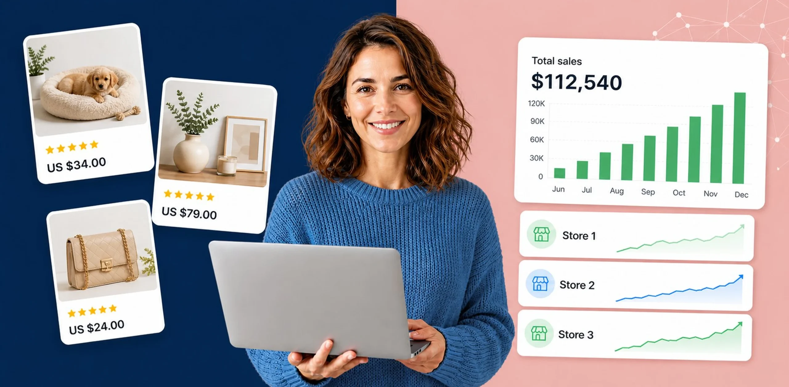 owning multiple online stores